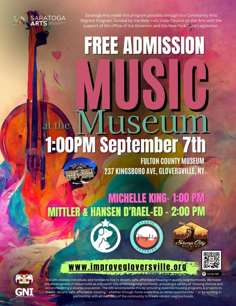 Music at the museum poster 2025
