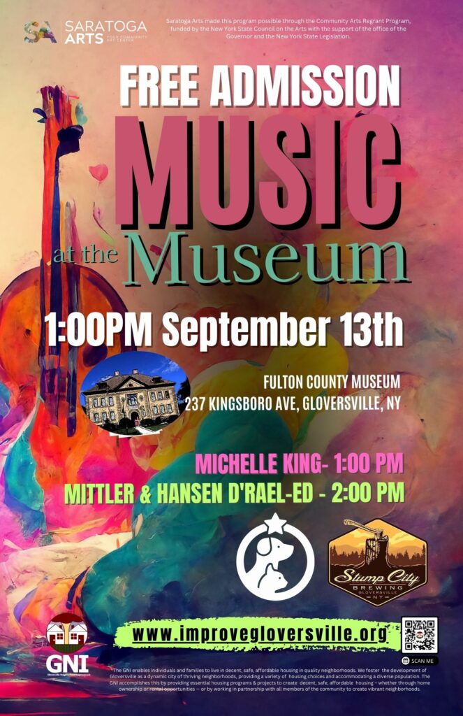 Music at the museum poster 2026