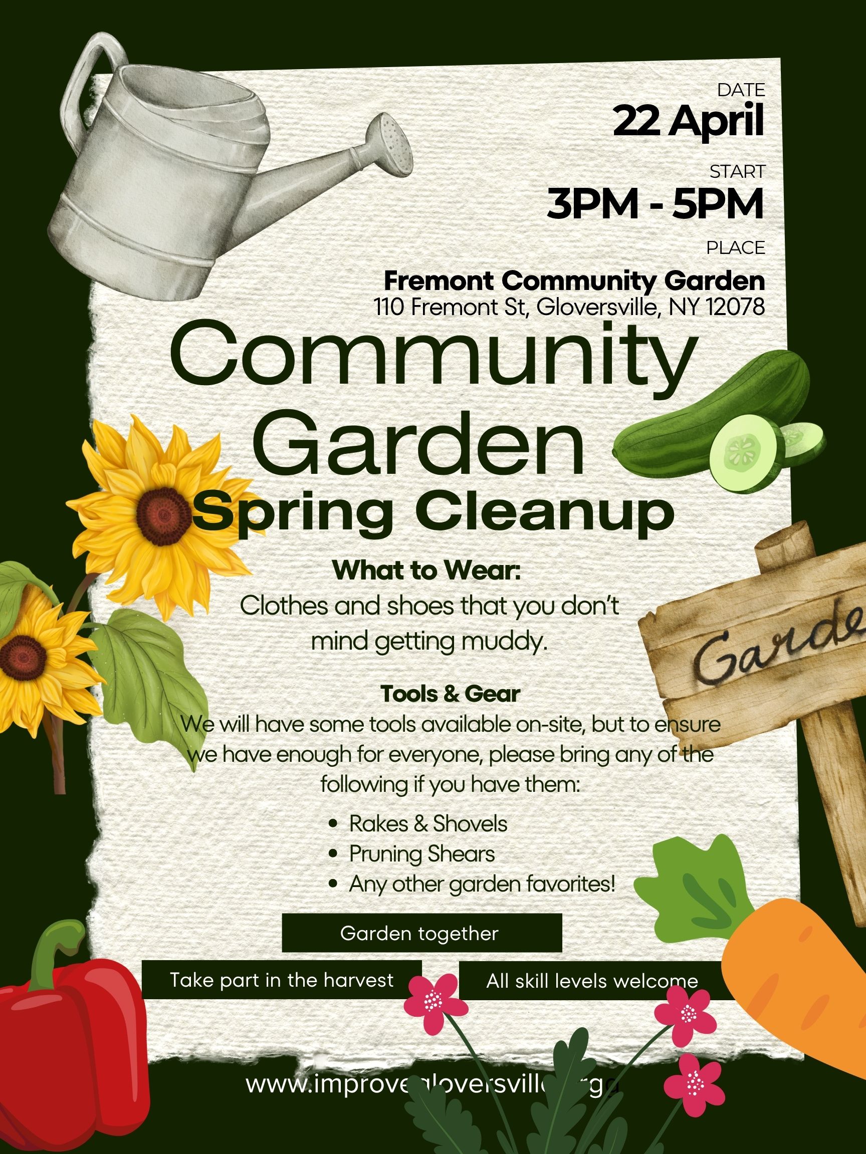 Spring Clean up flier